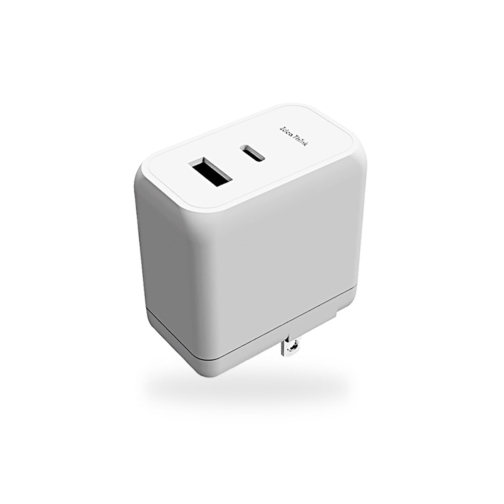 PD 充電器 65W IdeaThink USB-C アダプター 急速充電 QC3.0 2ポート 多重保護 スマート充電 USB-A iOS/Android対応 iPhone13 iPhone 14 iPad Air (第5世代) Android 対応 PSE認証済 1年間保証 ITADP65AC