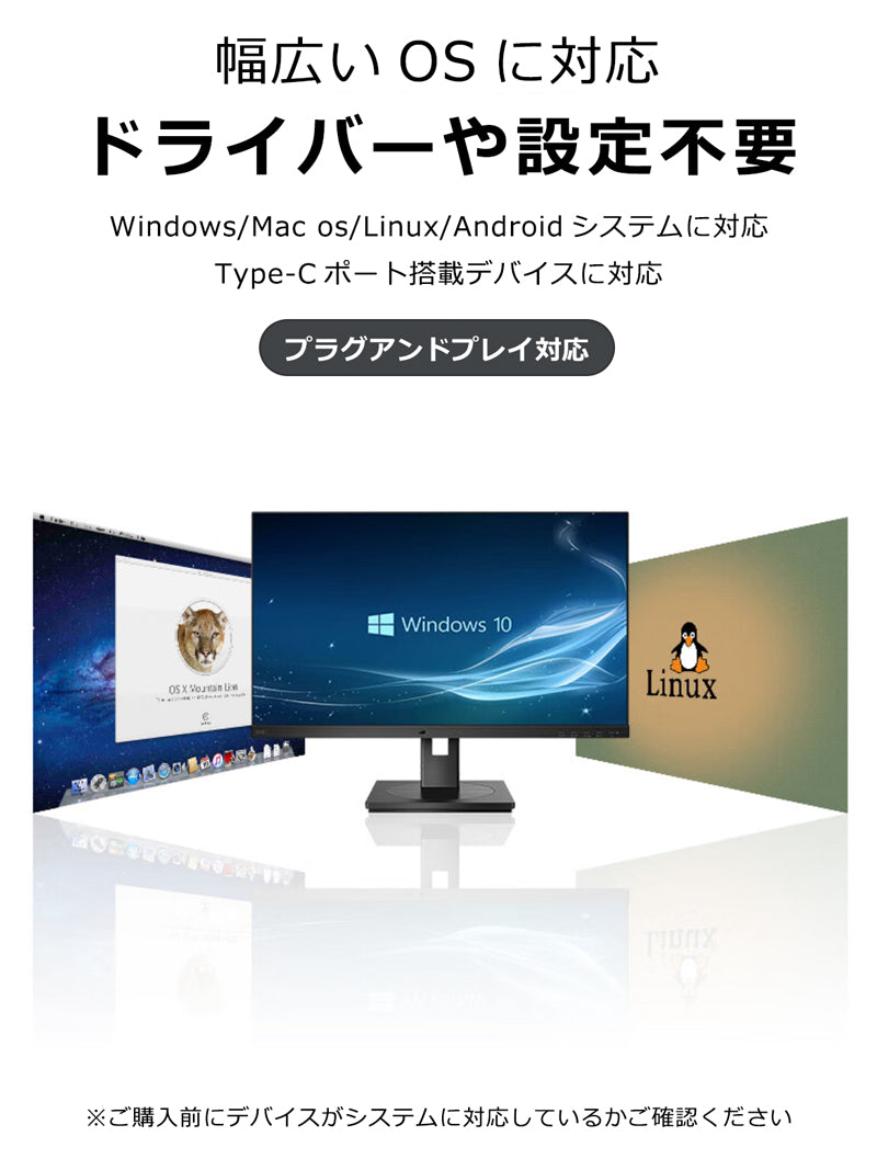 USB C to HDMI 4K x2 変換アダプタ ハブ 4in1 USB-A 対応 hub 高解像度 タイプC usbから hdmi モニター マルチディスプレイ トリプルディスプレイ PD充電 変換 USB-C ケーブル アダプタ usbハブ スマホ MacBook Pro iphone Android ノートPC