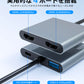USB C to HDMI 4K x2 変換アダプタ ハブ 4in1 USB3.0 対応 hub 高解像度 タイプC usbから hdmi モニター マルチディスプレイ トリプルディスプレイ PD充電 変換 USB-C ケーブル アダプタ usbハブ スマホ MacBook Pro iphone Android ノートPC