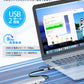 USB Type-C Type-A 変換アダプタ ハブ 両対応 9in2 USB3.0 対応 LAN ポート  hub SD/microSDカードリーダー 3.5mm ドッキングステーション USBハブ 変換 USB-C ケーブル アダプタ スマホ MacBook iPad air Pro Surface Android ノートPC  有線接続