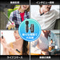 ワイヤレスマイク ピンマイク ラべリアマイク 風防付 type-c lightning 無線マイク ライブ配信 動画配信 インタビュー youtuber tiktok 録音 ノイズキャンセリング 低遅延 高音質 スマホ iphone android ipad 小型 軽量 動画 録音 ハンズフリー idap4