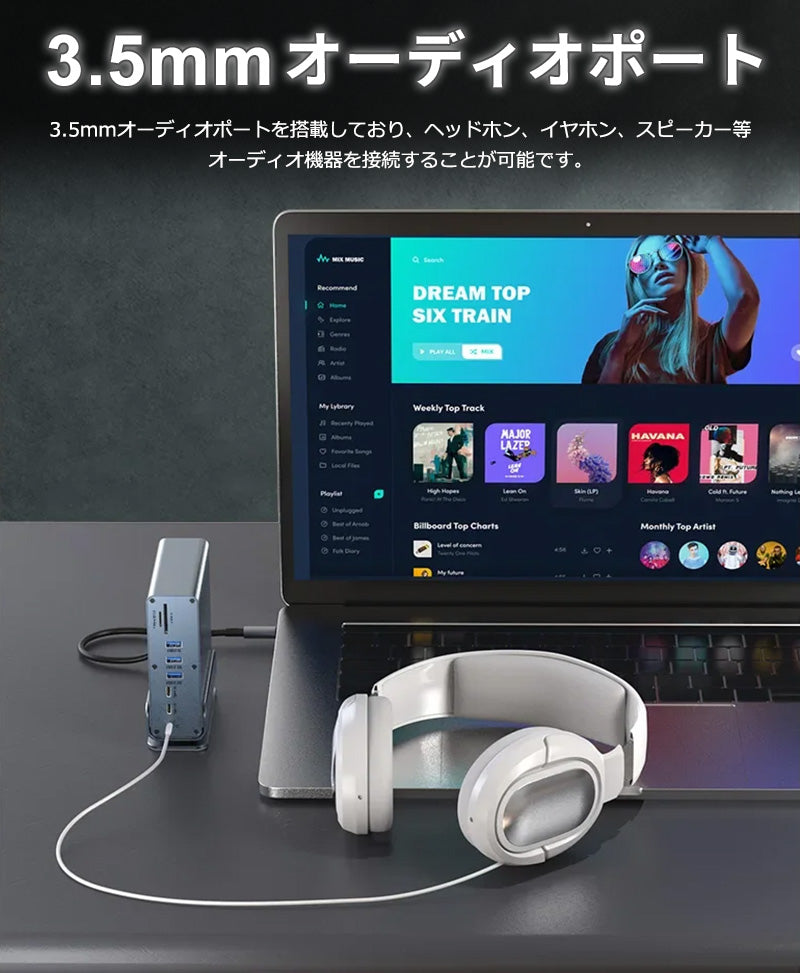 USB C ハブ 15ポート ドッキングステーション 縦置き 横置き 回転スタンド 4K HDMI DP DisplayPort ディスプレイポート LAN USB3.2  PD充電 対応 hub 高解像度 USBハブ 変換 USB-C 3画面同時出力 スマホ 充電 有線LAN SD microSD カードリーダー  MacBook iPad ノートPC