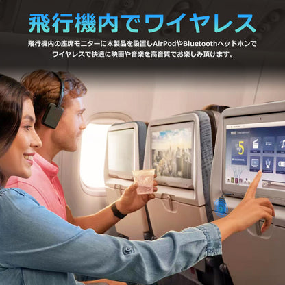 bluetooth オーディオ トランスミッター レシーバー 3.5mm aux ワイヤレス 送受信機 br08t