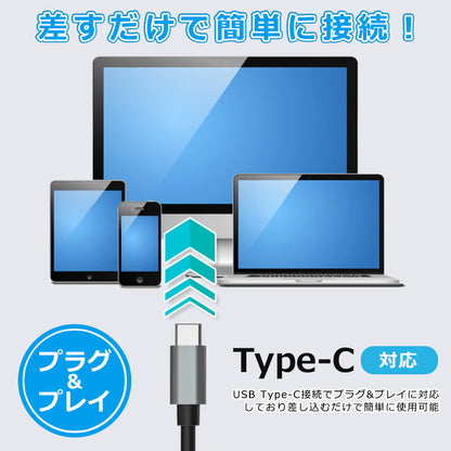 3in1 USB Type-C ハブ 4K HDMI USB 3.0 PD充電100W BYL-2005