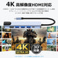 6in1 USB Type-C ハブ 4K HDMI USB3.0 PD対応 LAN 1Gbps ポート BYL-2007u3