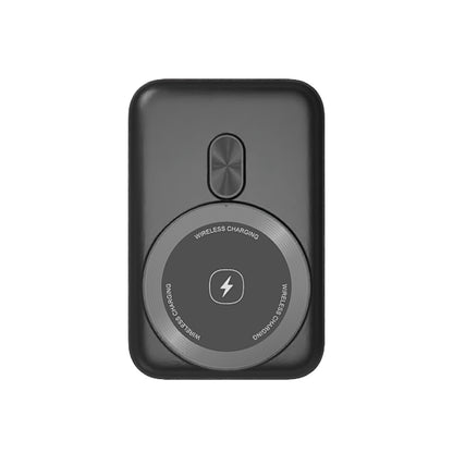 【3000円新商品割引、カートに入れると自動適用】燃えない モバイルバッテリー 準固体 5000mAh SSPB 安全 4倍長寿命 大容量 小型 軽量 マグネット式 USB-A/Cポート 急速充電 LED残量表示  ワイヤレス充電器 スマホ充電器 iPhone Android 全機種対応 PSE認証 旅行 出張